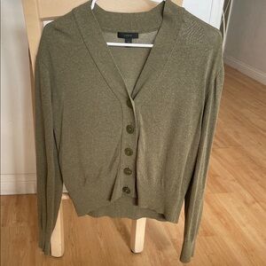 J. Crew Sage Green Women's Cardigan